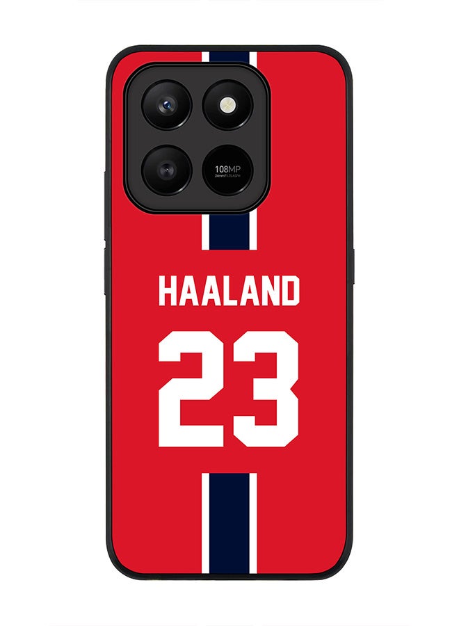 For Honor X7d 4G / X7d 5G / 400 Smart Case,Slim fit Camera Protection, Shockproof Thin Phone cover  - Football - Norway,  Haaland